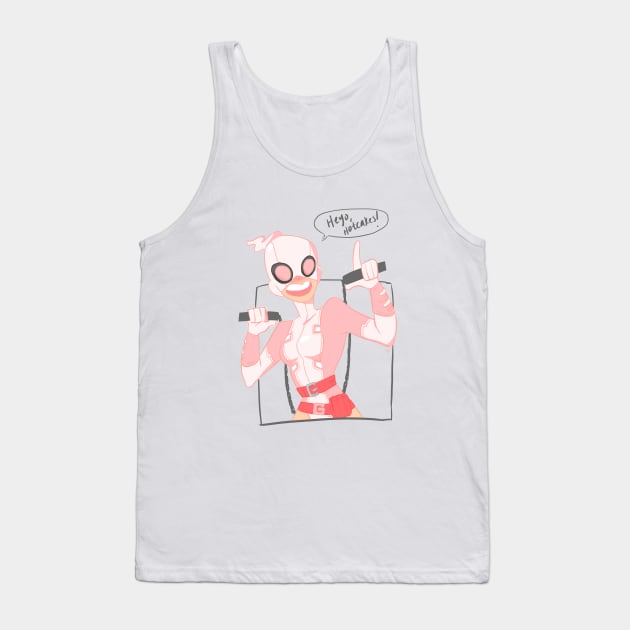 gwen poole has no fear Tank Top by toothy.crow